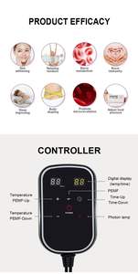 घर का उपयोग अब तक इन्फ्रारेड टूर्मैलिन सॉना फोटॉन गद्दे के लिए लाल प्रकाश नकारात्मक आयन चटाई - Product Image 5