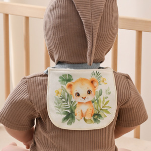 Jianmu-toalla absorbente de sudor para bebé, almohadilla trasera suave y transpirable de algodón puro para bebés, primavera, verano, otoño e invierno - Product Image 2