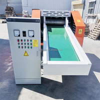 Machine de coupe de fibres de polyester à taille réglable, machine de hachage de fibres de verre, machine de recyclage de fibre de verre