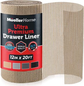 Alfombra Ultra Premium de 12 Pulgadas x 20 Pies, Antideslizante, Resistente, Acolchada, Lavable, Apta para Mascotas, Duradera, Sin Adhesivos, Moderna y Tejida - Product Image 1