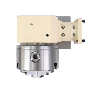 Hltnc K11-130 <span class=keywords><strong>5</strong></span> inch ba hàm <span class=keywords><strong>Chuck</strong></span> tailstock và trục quay một trục 4th trục cho CNC Router Khắc Máy phay - Product Image 4