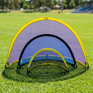 Ensemble de filets de but de football pop-up faciles à utiliser Équipement d'entraînement amusant pour les enfants à l'intérieur et à l'extérieur - Product Image 3