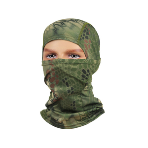Thể thao hat UV bảo vệ mặt nạ cổ gaiter khăn mũ nón ngụy trang thoáng khí Bandana mặt lá chắn - Product Image 6