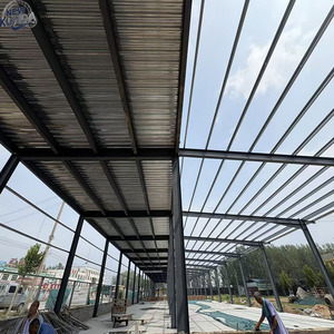 Venda Quente de Estruturas de Aço Leve Pré-fabricadas de Alta Qualidade para <span class=keywords><strong>Hangar</strong></span> de Aeronaves, Usadas em Garagens e Fazendas - Product Image 4