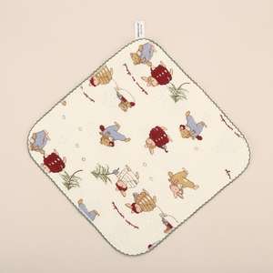 Serviette de salive pour bébé, serviette en gaze de coton pur, tissu à rotules, mouchoir pour bébé, serviette de lavage du visage pour nouveau-né, petite serviette carrée - Product Image 2