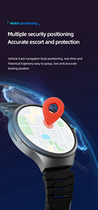 S9 Siêu Smartwatch 4G <span class=keywords><strong>Android</strong></span> VP50 Amoled Với 1.75Inch Màn Hình 1500MAh Pin 800W Quay HD Máy Ảnh GPS Wifi Ứng Dụng Tải Xuống - Product Image 5