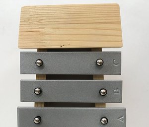 Xylophone à plaques en aluminium Orff 15 tons, instrument de percussion en gros - Product Image 3