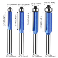Brocas de Carburo para Fresadora de Madera de 6 mm, 12 mm, 1/4, 1/2, Brocas de Fresado de Madera, Herramientas de Grabado y Tallado