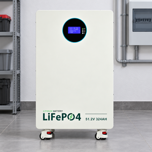 แบตเตอรี่ LiFePO4 แบบเรียงซ้อนได้ 51.2V 314Ah 16kWh 8000+ รอบการใช้งานที่ 80% DOD กำลังไฟ 20-30KW สำหรับระบบไฮบริดโซลาร์ - Product Image 2