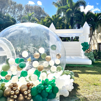Offre Spéciale tente de Camping maison tente à bulles extérieure gonflable dôme Transparent tente à bulles maison pour le camping