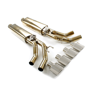 Échappement Catback en Titane <span class=keywords><strong>Tuning</strong></span> pour Mercedes-Benz G63 AMG W464 4.0T 2019-2023 Silencieux d'échappement Système d'échappement Tuyau d'échappement - Product Image 3
