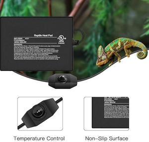 Alfombrilla Térmica para Reptiles, 120V, 6*8, Impermeable, Clásica, Ecológica, Ajustable, Segura, para Lagartos y Tortugas, Enchufe Estadounidense - Product Image 2