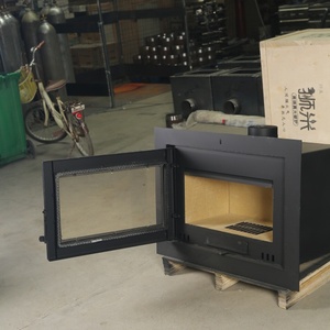 Cheminée à gaz à soupape antidéflagrante résistante aux très hautes températures Cheminée à <span class=keywords><strong>bois</strong></span> intérieure indépendante à front ouvert - Product Image 4