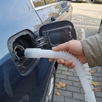 Tuyau flexible en plastique PE de 38 mm, 39 cm, à paroi de 1 mm, bec verseur de remplacement Flexispout pour bidons de carburant, bouteilles et seaux