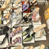 Boîte Mystère Chaussures Femme Tempérament Talons Hauts Chaussures/Sandales Femme Pas Chères