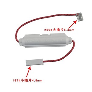 Fusible pour four à micro-ondes 5KV 0.75 0.8 0.9A, boîtier en plastique avec gaine pour Midea Galanz - Product Image 1