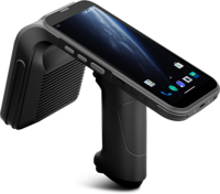 Lecteur d'étiquettes RFID UHF portable SLP-05 Android 11 longue portée pour utilisation manuelle, en matériau ABS, prend en charge NFC, WIFI, USB, ISO 18000-6C