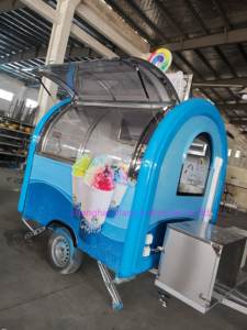 קדימון גלידות מזון מותאם אישית עגלת מזון ארה "ב משאית מזון מהיר - Product Image 5