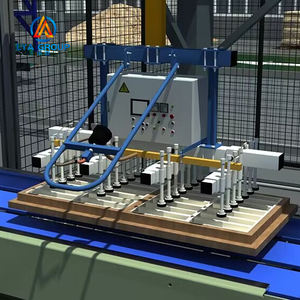 Ligne de production de blocs de pavés en béton préfabriqué automatique Machine de dosage de coulée humide Moteur Composants du noyau du moteur pour la pierre - Product Image 6