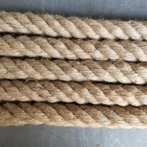 Corde en chanvre torsadée en jute naturelle 30MM, couleur personnalisable, portable, légère, pour fitness, exercice, escalade, décoration de balustrades, corde de traction - Product Image 2
