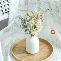 Décoration de la maison fleurs séchées Bouquet Arrangement boutonnière grand Mini naturel vente en gros