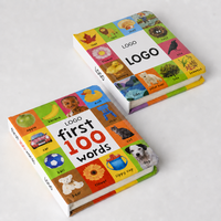 Service d'impression de livres cartonnés personnalisés pour enfants, livres d'apprentissage précoce pour enfants, impression de livres cartonnés pour enfants