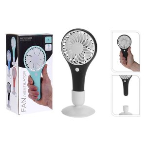 Mini ventilateur (9x20cm) portable USB/batterie assorti 109100020 - Product Image 2