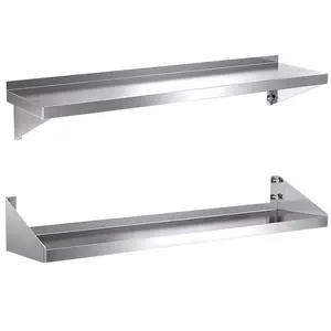 Favorable Price Stainless Steel Commercial Kitchen Shelf Wall Stainless Steel Kitchen Shelf