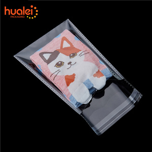 Zelfklevende Afdichting Rubber Tassen Clear 35um Brood Koekjes Koekje Bakkerij Voedsel <span class=keywords><strong>Cpp</strong></span> Bopp Opp Verpakking Tas Voor Kleding <span class=keywords><strong>T</strong></span> Shirt - Product Image 5