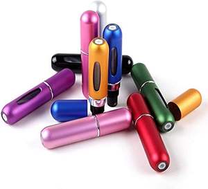 Proveedor de Botellas de Perfume Femeninas Minimalistas y Sencillas de 8 ml, Atomizador de Aluminio con Cierre a Presión, Recargable, Mini Bouteille De Parfum - Product Image 3