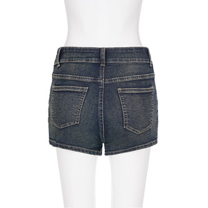<span class=keywords><strong>2026</strong></span> Modische Streetwear <span class=keywords><strong>Denim</strong></span>-Jeans Hosen Party- und Clubwear-Shorts für Damen - Product Image 3
