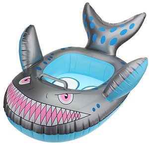Siège de bain gonflable personnalisé en vinyle pour bébé, flotteur durable pour tout-petit, bateau de natation pour piscine, bain et jeux aquatiques estivaux - Product Image 1