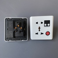 Enchufe Universal Inteligente y Duradero con Protección Contra Sobretensión y Baja Tensión, Corte Automático de Energía, 10A, 2 Tomas, Control Inteligente, IP22