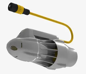 Moteur électrique sous-marin fin sup hélice électrique à jet sous-marin moteur à jet haute vitesse faible consommation d'énergie waterpr