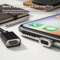 Kabel Pengisi Daya Ponsel 3-in-1 Magnetik dengan Anyaman Kepang, Pengisian Cepat & Transfer Data untuk Perangkat - Grosir Pabrik