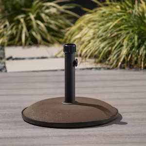 Buenas ventas mármol hierro fundido plástico redondo playa <span class=keywords><strong>jardín</strong></span> sol sombrilla al aire libre sombrilla Base con ruedas - Product Image 5