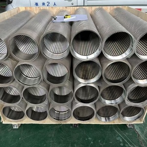 โรงงานเบตง ผลิตตะแกรงกรองน้ำสแตนเลส 304/316L/316ti/2205/2507/904L/c276 ตะแกรงลวดแบบลิ่ม ตะแกรงกรองน้ำแบบกำหนดเอง - Product Image 3