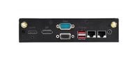 Shuttle DS20U Fanless Slim Industrial Mini PC, Tiga Layar +DP+VGA, Dual LAN & Port Serial Terintegrasi