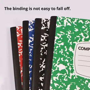 Hardcover School Composition <b>Journal</b> Notebook for Students B5 Size with 100 Sheets Spiral Bound Paper Cover - Product Image 2
