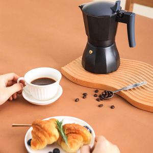 Cafetera Clásica de Cocina, Cafetera Moka de Aleación de Aluminio para Preparar Café Italiano y Cubano - Product Image 3