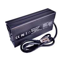 Chargeur de batterie 71.4V 72V 5a 360W pour batteries lithium-ion 17S 60V 61.2V 62.9V/batterie polymère pour motos électriques