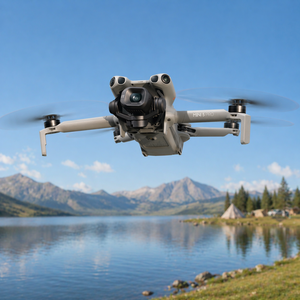 Professional Aerial <b>Mini</b> 5 Pro <b>Drones</b> Plus Combo RC 2 3 Extended Batteries 225° Gimbal 32km Range 360 Sensing Quadcopter - Product Image 1