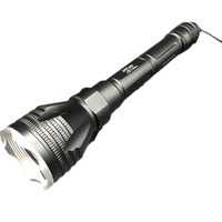Lampe de poche LED pour plongée L2 en alliage d'aluminium 3000LM, lampe professionnelle pour patrouille en eau profonde, lumière puissante, étanche IPX5, rechargeable par USB