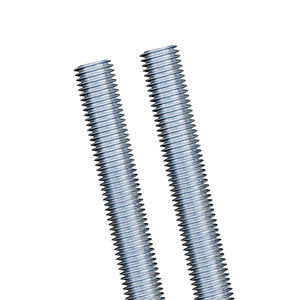 4,8 galvanizado Metric rosqueado <span class=keywords><strong>Rod</strong></span> 3000mm <span class=keywords><strong>DIN</strong></span> <span class=keywords><strong>975</strong></span> teto com M8 M10 suspensão totalmente rosqueada Haste de parafuso do gancho - Product Image 3