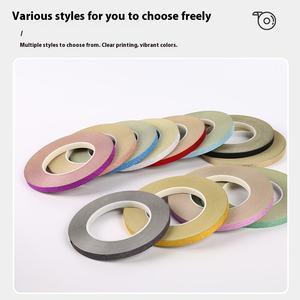 Tablero de dibujo de letrero de animación de alto adhesivo, envoltura de arena hecha a mano DIY, borde especial, cinta brillante, papel de Color, envoltura de cartón excelente - Product Image 4