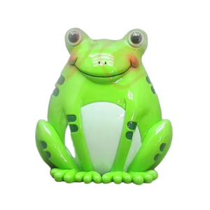 Vente chaude enfants dessin animé Animal forme <span class=keywords><strong>tirelire</strong></span> à la main résine <span class=keywords><strong>grenouille</strong></span> <span class=keywords><strong>tirelire</strong></span> argent banque d'épargne pour cadeaux - Product Image 4