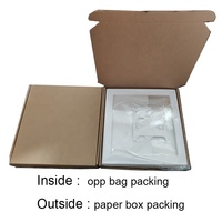 YACHEN vente en gros boîte à ballons transparente personnalisée 4 pièces/ensemble pour bébé douche 1er anniversaire mariage fête décoration fournitures