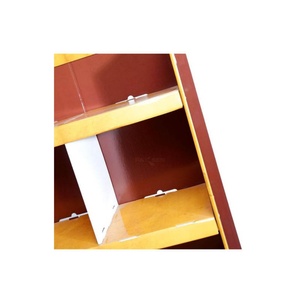 ชั้นวางกระดาษแข็งแบบพับได้ เป็นมิตรกับสิ่งแวดล้อม สำหรับโฆษณาสินค้าในซูเปอร์มาร์เก็ต เช่น ขนมขบเคี้ยว คุกกี้ บิสกิต มาการอง ช็อกโกแลต - Product Image 5