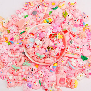 Nhà Máy Số Lượng Lớn Phim Hoạt Hình Nhựa Quyến Rũ Động Vật Trái Cây Kẹo Thu nhỏ Dễ Thương Nhựa Tự Làm Quyến Rũ Cho Nhựa Thủ Công Điện Thoại Cup Decors - Product Image 2