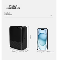 Diffuseur d'aromathérapie électrique sans eau, contrôlé par application, pour usage commercial et domestique, grand modèle pour hôtel et maison